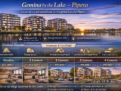 Gemina by the Lake - Pipera Plaza - Rond OMV || Studio - 2 - 3  - 4 Camere